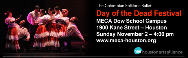 The Colombian Folkloric Ballet—Day of The Dead Festival Houston 2013