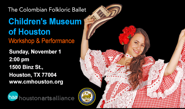 The Colombian Folkloric Ballet Children's Museum of Houston 2015
